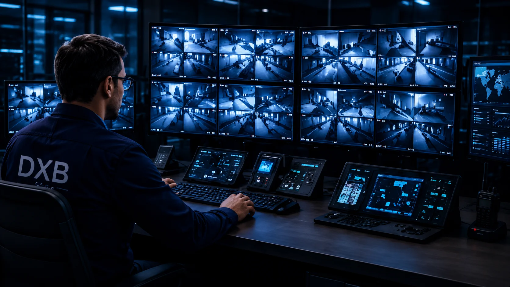 Security control room